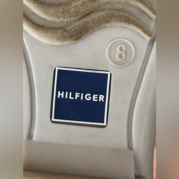 Tommy Hilfiger Low Rise Brown Tan Duck Boots Muck Rubber Size 8M - Picture 10 of 16